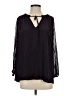 Ramy Brook 100% Polyester Black Long Sleeve Blouse Size S - photo 1