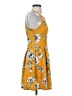 Soprano Floral Yellow Casual Dress Size S - photo 4