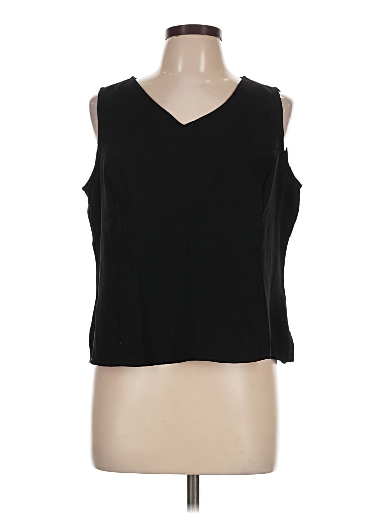 Pre-owned Danny & Nicole Sleeveless T-shirt In Black