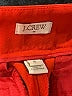 J.Crew Factory Store 100% Polyester Solid Orange Shorts Size 6 - photo 3
