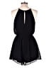 Lush Solid Black Romper Size L - photo 2