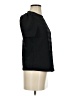 Shein Black Short Sleeve Top Size 4 - photo 4