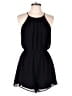 Lush Solid Black Romper Size L - photo 1