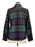 Maurices Plaid Purple Long Sleeve Blouse Size XL - photo 2