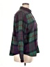 Maurices Plaid Purple Long Sleeve Blouse Size XL - photo 4