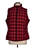 Duluth Trading Co. 100% Cotton Plaid Red Vest Size XL - photo 1