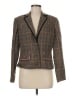 Votre Nom 100% Acetate Tweed Brown Blazer Size 8 - photo 1