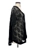 Surrealist Black 3/4 Sleeve Top Size 2 - photo 4