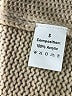 Unbranded 100% Acrylic Tan Cardigan Size S - photo 7