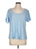 Sundance Blue Short Sleeve T-Shirt Size L (petite) - photo 1