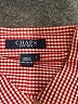 Chaps 100% Cotton Checkered-gingham Red Long Sleeve Button-Down Shirt Size L - photo 7
