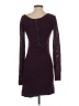 Express Burgundy Cocktail Dress Size S - photo 2