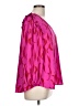 Jodifl Pink 3/4 Sleeve Blouse Size Lg  - photo 4