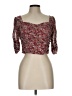 Kirious Burgundy 3/4 Sleeve Top Size L - photo 1