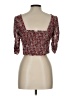 Kirious Burgundy 3/4 Sleeve Top Size L - photo 2