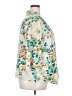 Alfred Dunner Floral Ivory 3/4 Sleeve Blouse Size 2X - photo 4