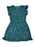 Kidpik 100% Polyester Floral Teal Dress Size 12 - photo 1