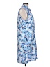 emerald Paisley Blue Casual Dress Size L - photo 4