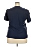 Unbranded 100% Polyester Blue Short Sleeve Blouse Size XXL - photo 2