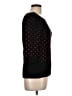 White House Black Market Polka Dots Black Pullover Sweater Size L - photo 4