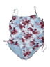 J.Crew Floral Blue One Piece Swimsuit Size 20 - photo 1