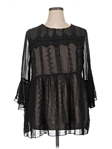 Suzanne Betro 3/4 Sleeve Blouse (view 1)
