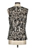 Le Suit Separates Silver Sleeveless Blouse Size M - photo 2