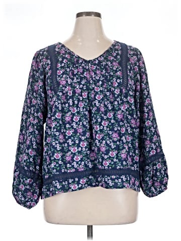 Lucky Brand 3/4 Sleeve Blouse (view 1)