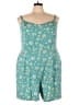 Star Wars Floral Teal Romper Size 4X - photo 1