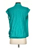 Reba 100% Polyester Teal Short Sleeve Blouse Size S - photo 2