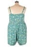 Star Wars Floral Teal Romper Size 4X - photo 2