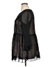 Suzanne Betro 100% Polyester Black 3/4 Sleeve Blouse Size XL - photo 5