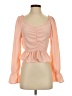 Altar'd State 100% Polyester Orange 3/4 Sleeve Blouse Size S - photo 1
