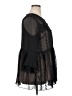 Suzanne Betro 100% Polyester Black 3/4 Sleeve Blouse Size XL - photo 4