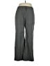Classiques Entier 100% Wool Houndstooth Gray Wool Pants Size 14 - photo 1
