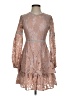 Shein 100% Polyester Tan Cocktail Dress Size XS - photo 1