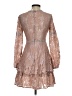 Shein 100% Polyester Tan Cocktail Dress Size XS - photo 2