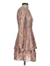 Shein 100% Polyester Tan Cocktail Dress Size XS - photo 4