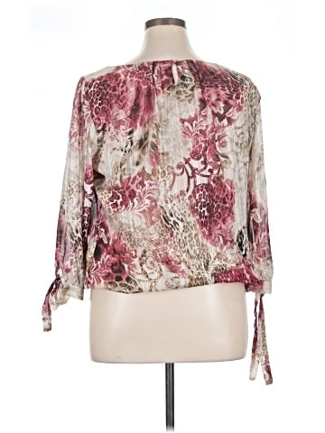 Sara Michelle 3/4 Sleeve Blouse (view 2)