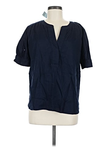 Ann Taylor Short Sleeve Blouse (view 1)