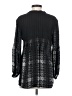Parker 100% Silk Black Long Sleeve Silk Top Size S - photo 2