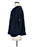 Ann Taylor Blue Short Sleeve Blouse Size Med Petite - photo 5