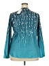 Automet Teal Long Sleeve Blouse Size XXL - photo 2