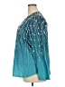 Automet Teal Long Sleeve Blouse Size XXL - photo 5