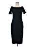 Universal Thread Solid Black Casual Dress Size M - photo 1