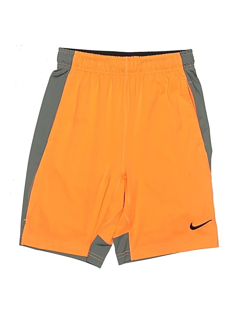 Pre-owned Nike Kids' Athletic Shorts In Orange