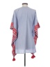 Tory Burch 100% Cotton Blue Poncho Size XS - photo 2