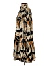 Sugarlips 100% Polyester Print Brown Casual Dress Size S - photo 5