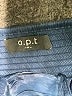 o.p.t 100% Polyester Blue Cocktail Dress Size M - photo 7