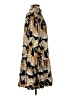 Sugarlips 100% Polyester Print Brown Casual Dress Size S - photo 4